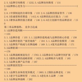 企业品牌竞争力