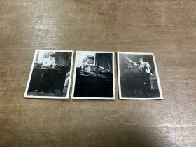 大德化学厂工作生产照片3张 五十年代