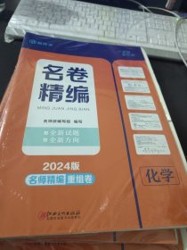 名师派 名卷精编2024化学