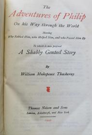 1906年The Adventures of Philip 《菲利浦的冒险》，The works of William Makepeace Thackeray  Vol. 10《萨克雷文集》卷10