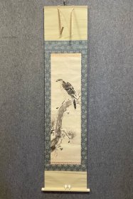 古筆老鹰图，鹰隼图，耕溪筆