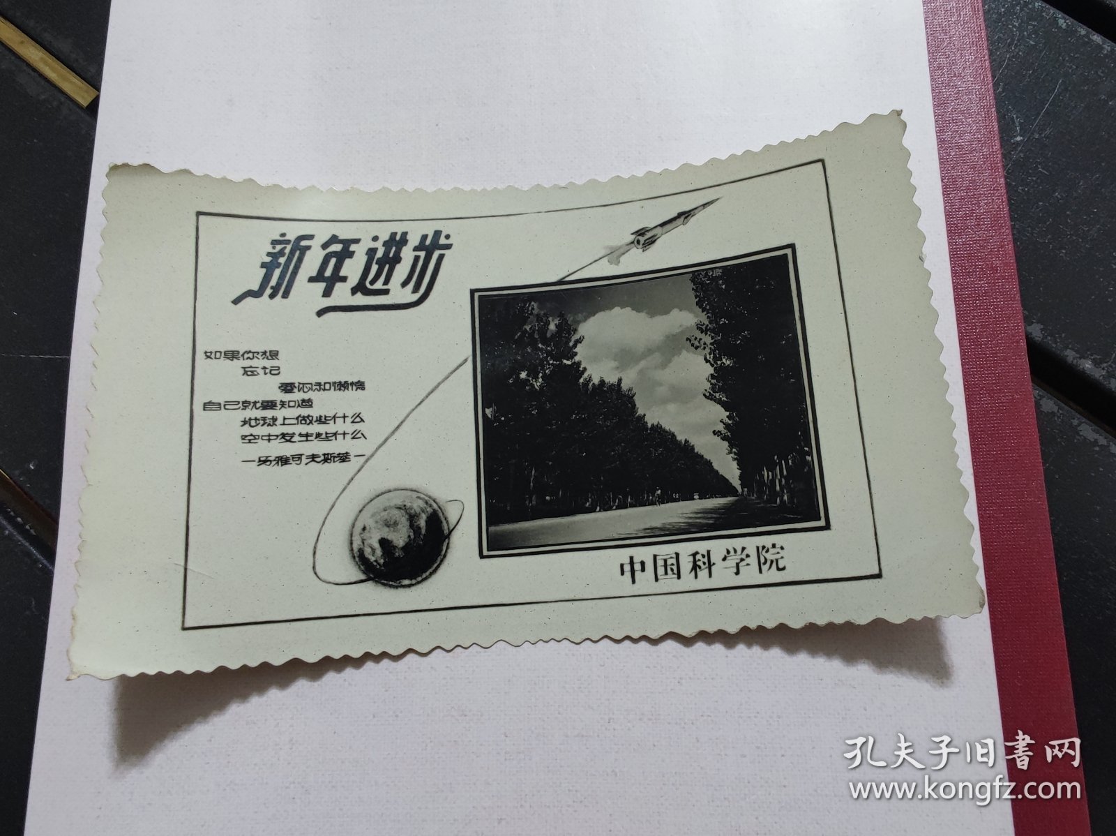 老照片:中国科学院 新年进步