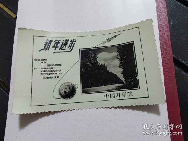 老照片:中国科学院 新年进步