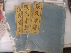 张氏宗谱（浙江兰溪赤溪张村）