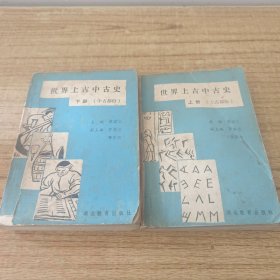 世界上古中古史上下册(2本合售)