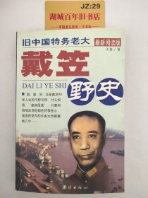 戴笠野史