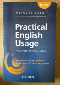 PRACTICAL ENGLISH USAGE (Fourth Edition，全面修订国际版)（16开平装本，一厚册,2016）