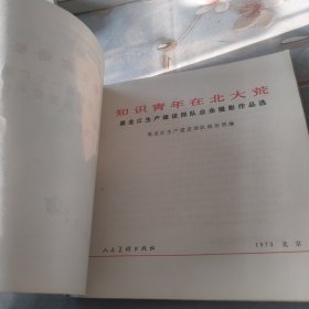 知识青年在北大荒——黑龙江生产建设部队业余摄影作品选