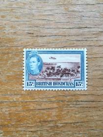 洪都拉斯早期邮票一枚