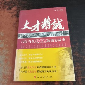 大才精诚：17位当代北大人的励志故事