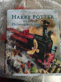 哈利波特英文彩绘版Harry Potter and the Philosopher's Stone全新正版