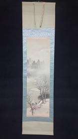 回流老画《雪景图》