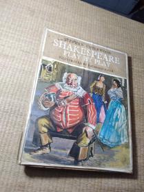 SHAKESPEARE  PLAY  BY PLAY By Stephen  Usherwood 斯蒂芬 · 亚瑟伍德的莎士比亚戏剧【精装12开 图文并茂 馆藏盖章 略有霉斑 品如图 不太好 实物拍图】