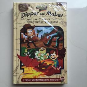 英文原版 怪诞小镇 Dipper and Mabel 精装儿童桥梁小说!