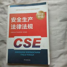 安全生产法律法规  2020版中级