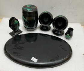 茶具漆器6头