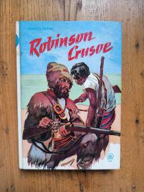 robinson crusoe 鲁宾逊漂流记 ——丹尼尔·笛福 著 【德语 精装】