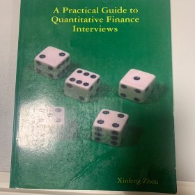 A Practical Guide to Quantitative Finance Interviews