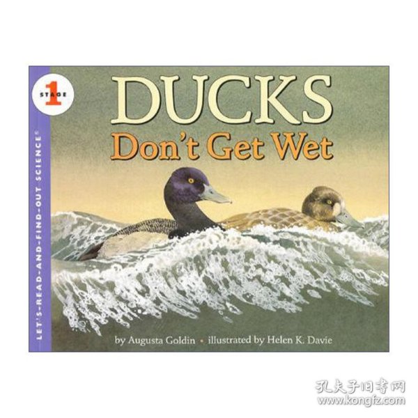 Ducks Don't Get Wet 自然科学启蒙阅读与发现1级 鸭子不会湿
