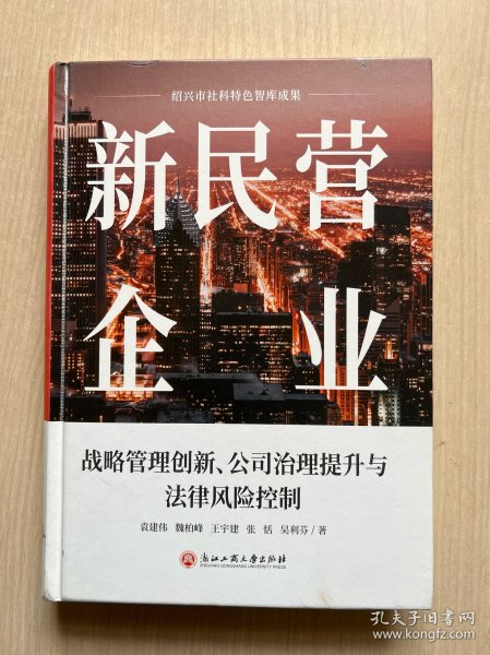 新民营企业：战略管理创新、公司治理提升与法律风险控制