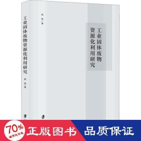 固体废物资源化利用研究 环境科学 姚婷