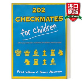 英文原版 202 Checkmates for Children 202個(gè) 兒童國(guó)際象棋謎題 英文版 進(jìn)口英語(yǔ)原版書(shū)籍