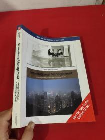 International Management, International Edition   （大16开）  【详见图】