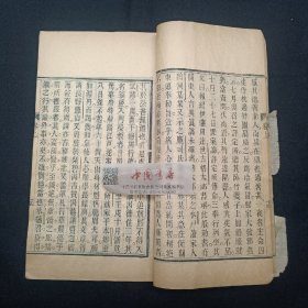 大日本中兴先觉志 全两册 上下卷 清光绪刊本