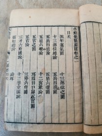 清 刻本 命学相书 《神相水镜集全编》一函四册全 原函原装 美品无暇 刻印精良