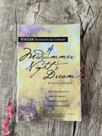 A Midsummer Night's Dream (New Folger Library Shakespeare) 仲夏夜之梦,