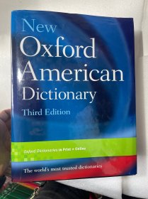 现货 New Oxford American Dictionary 英文版 新牛津美国英语大词典 第3版