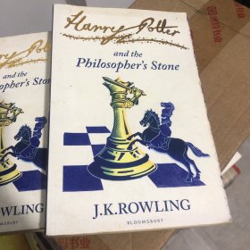 Harry Potter and the Philosopher's Stone哈利波特与魔法石 英文原版 国际象棋封面 32开本