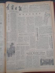 辽宁日报1982年1月28日