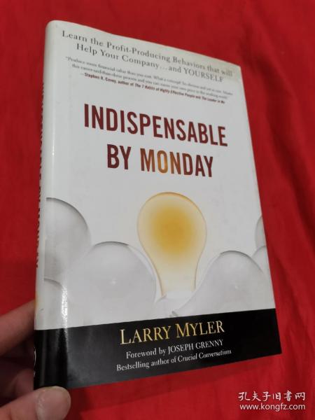 Indispensable By Monday  1800位企业领袖教你公司学会如何实施有益行为  