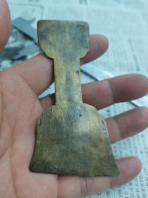 老铜器铜刀浆糊刀