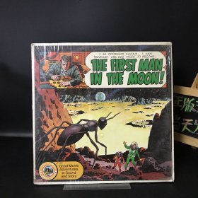 THE FIRST MAN IN THE MOON！黑胶1973年版（第一个登上月球的人！）Great Movie Adventures in Sound and Story（声音和故事的伟大电影冒险）