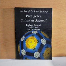 Prealgebra Solutions Manual 【英文原版】