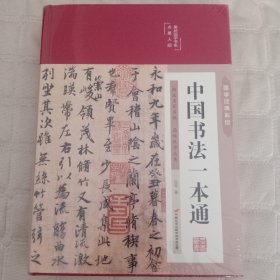 中国书法一本通 青少年中国传世书法技法书法大全 传世书法培训教材书