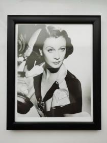 好莱坞经典女神 费雯丽 Vivien Leigh 亲笔签名照 画面为其奥斯卡获奖作品 《欲望号街车》扮演的 布兰奇.杜波依斯 PSA鉴定认证 《乱世佳人》《魂断蓝桥》主角