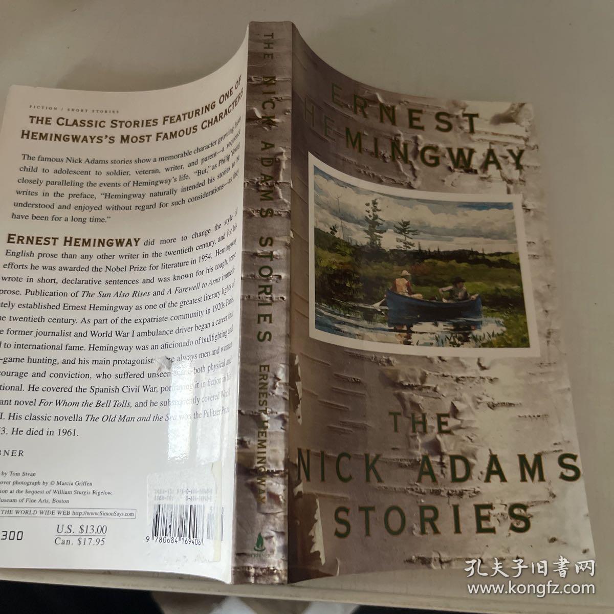 ERNEST HEMINGWAY;THE NICK ADAMS STORIES