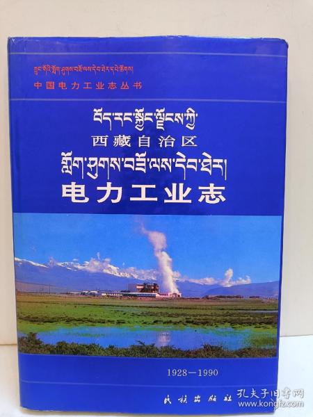 西藏自治区电力工业志