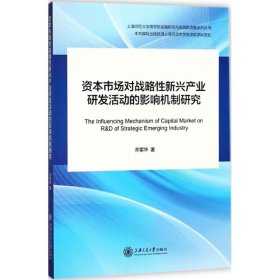 资本市场对战略新兴产业研发活动的影响机制研究