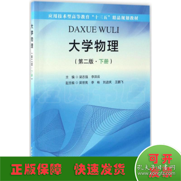 大学物理（第二版·下册）（应用技术型高等教育“十三五”精品规划教材）