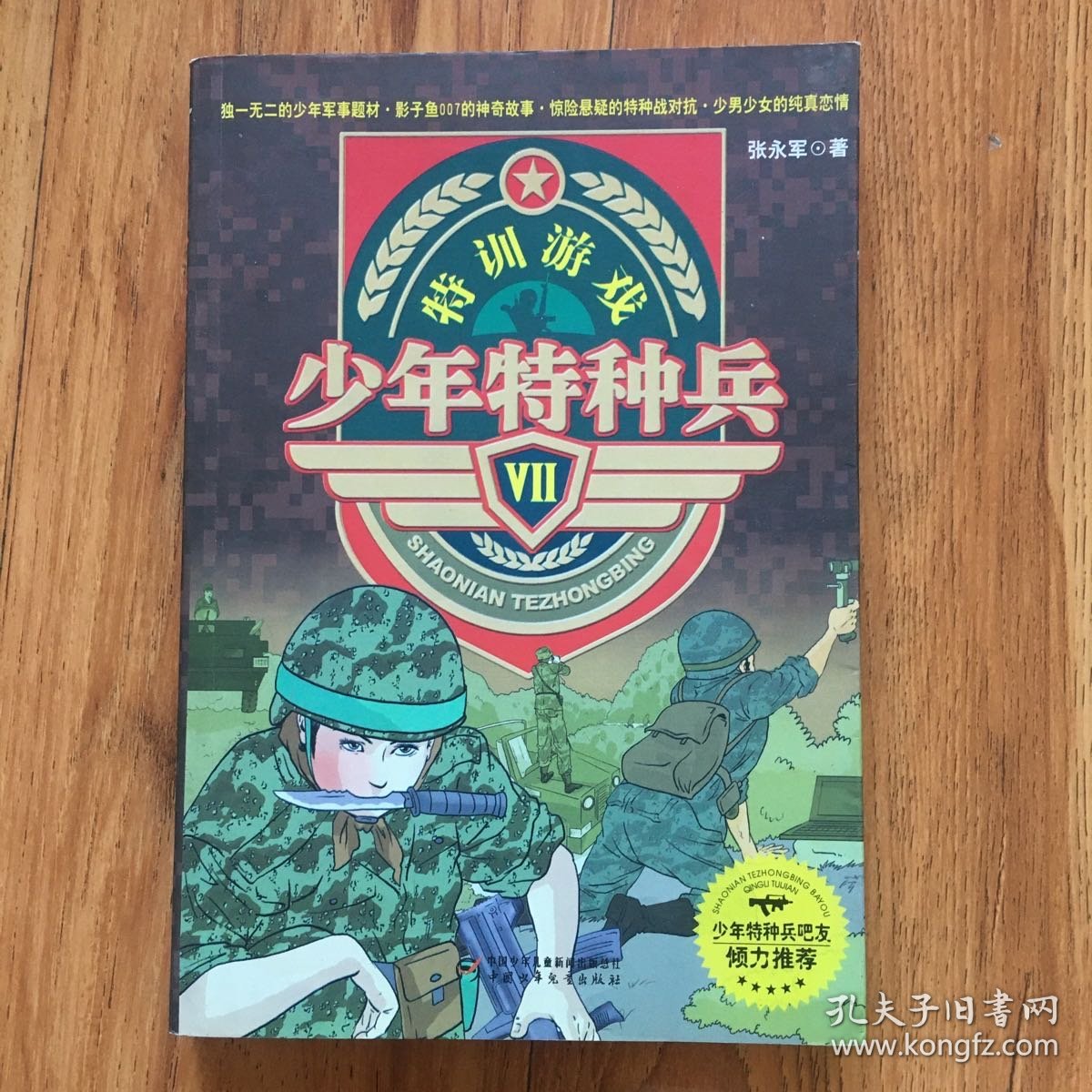 少年特种兵Ⅶ—特训游戏：1特训游戏，2危险任务，3特战对抗，4从头再来，5域外战场，6无影分队，共6本合售