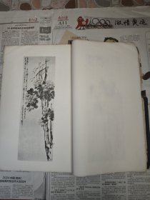 民国线装8开珂罗版《个簃画集》王个簃作，收画作45幅，皆在流通领域，参考价值大，一册全！