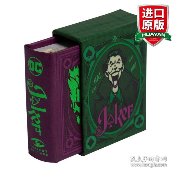 英文原版 DC Comics: The Wisdom of The Joker  DC漫画人物：小丑的智慧 英文版 进口英语原版书籍