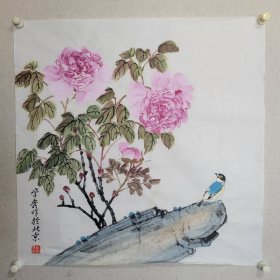 寫意牡丹