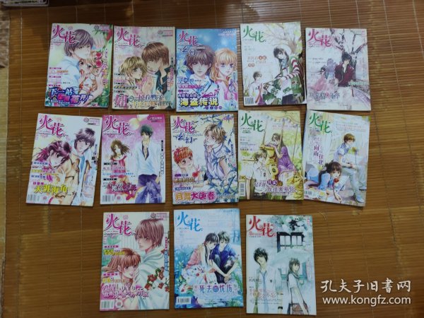 火花杂志13本合售