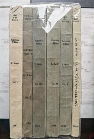 著名的巴利圣典协会出版的巴利五部《增支部》由佛教学者摩理士(R. Morris)和E.hardy哈代两人联合整理  六册全1955年出版发行  毛边本