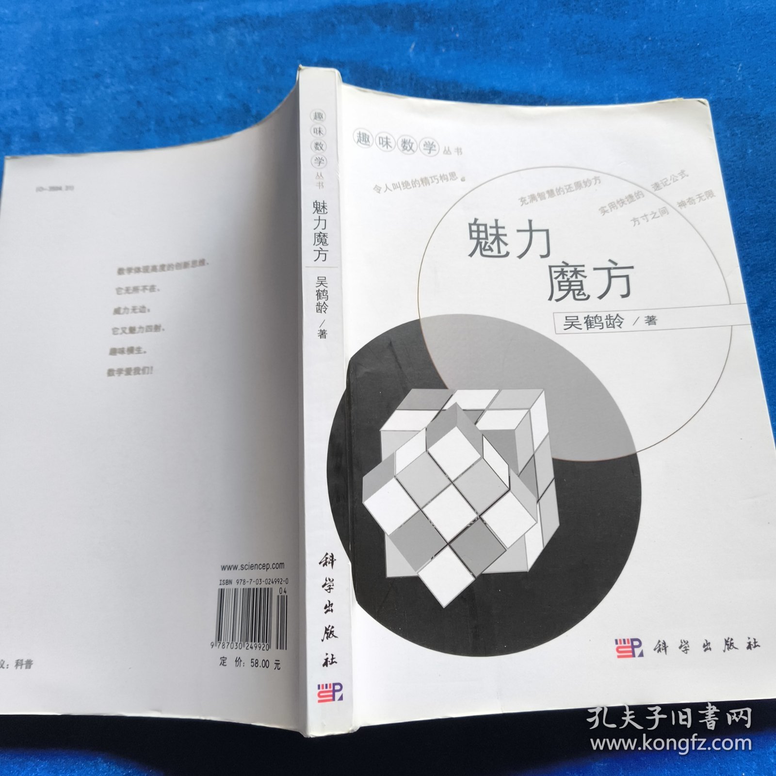趣味数学丛书：魅力魔方